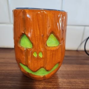 3d jack-o-lantern wine tumbler